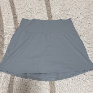 Classic Women's Skater Skirt in Dusty Blue